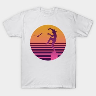 Karate Kid 80s sunset T-Shirt